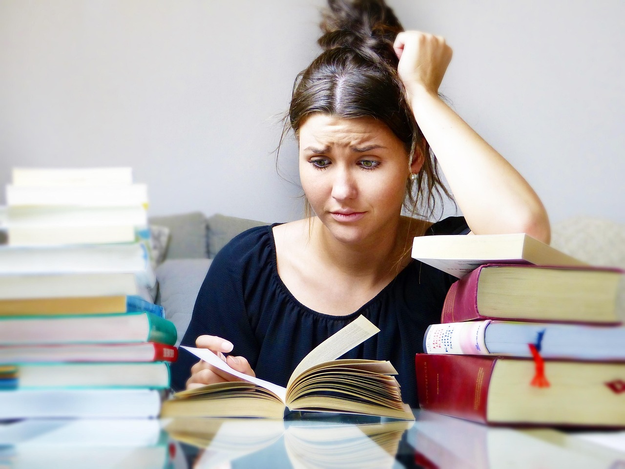 Student overwhelmed with schoolwork